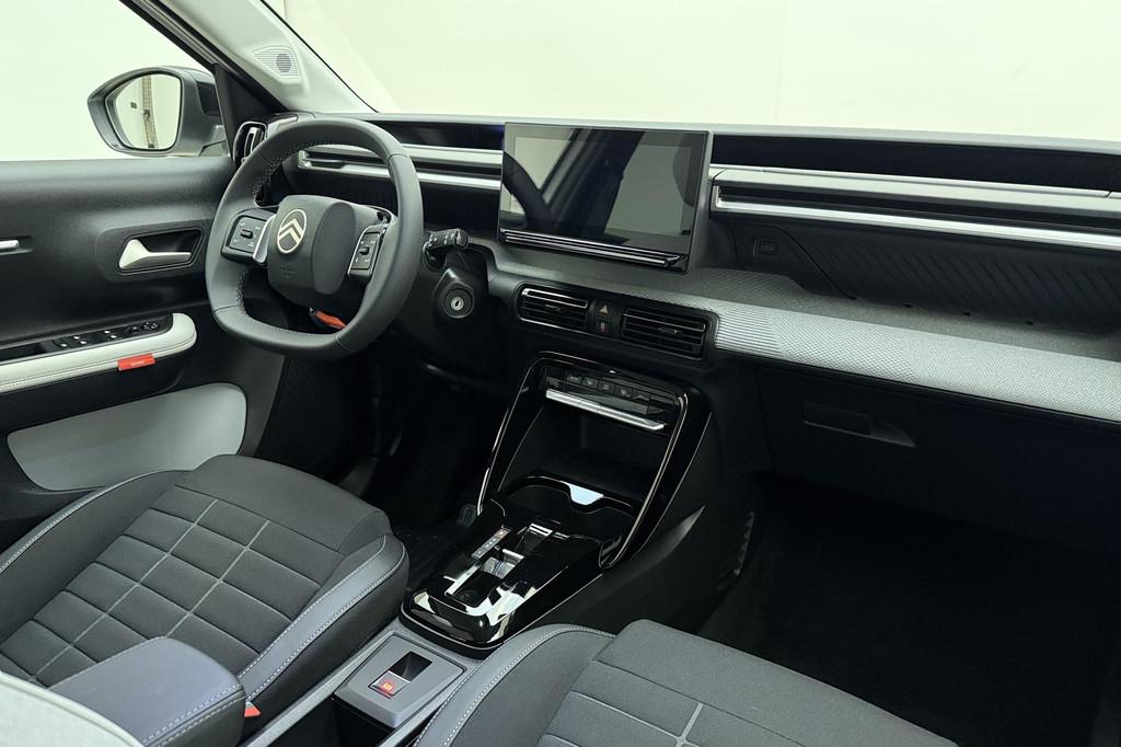 Citroen Ë-C3 Max 113pk 44 kWh | Apple Carplay/Android Auto, Stof, Gebruikt, 320 km, Grijs