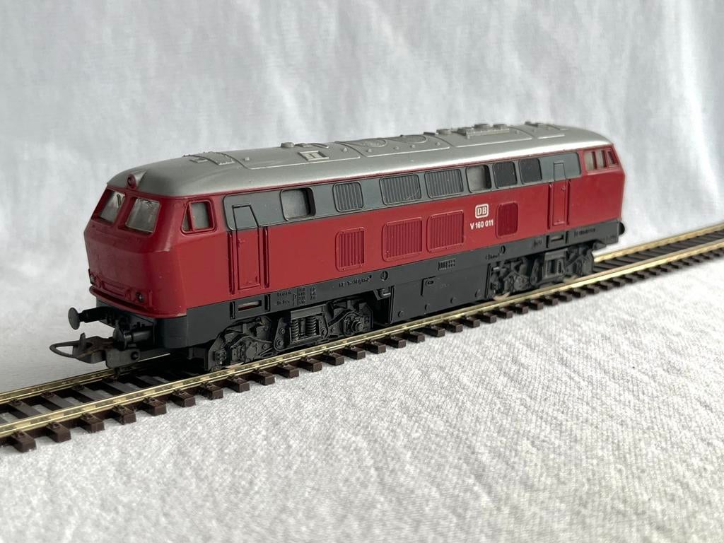Lima 1630 DB BR V160 Diesellok H0, Hobby en Vrije tijd, Modeltreinen | H0, Gebruikt, Ophalen of Verzenden, Analoog, Lima