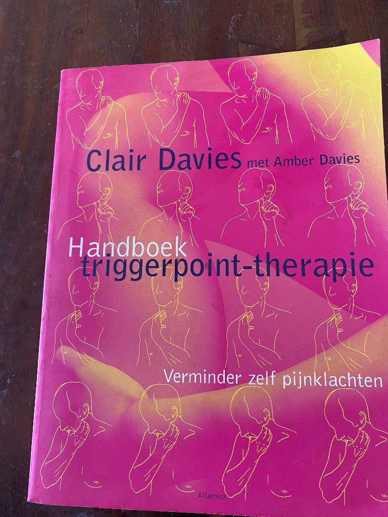Handboek triggerpoint therapie, Ophalen of Verzenden, Zo goed als nieuw, Overige typen