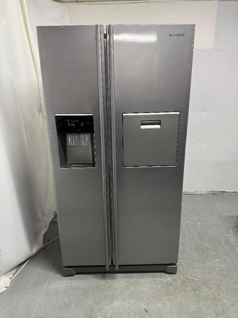 Amerikaasne Koelkast Samsung A+, Gebruikt, 200 liter of meer, 60 cm of meer, Met aparte vriezer