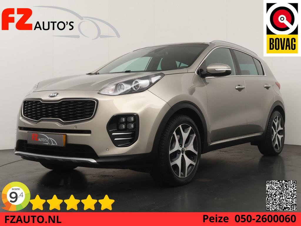 Kia Sportage 1.6 T-GDI GT-Line - Caravantrekker! - Schuifdak, Voorwielaandrijving, Gebruikt, 4 cilinders, Handgeschakeld