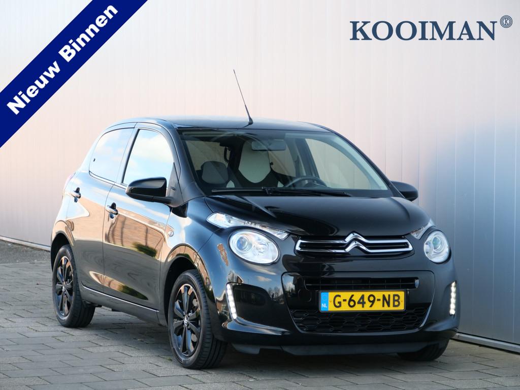Citroën C1 1.0 VTi Shine 73 Pk DAB / Apple Carplay / Camera, Voorwielaandrijving, Stof, Gebruikt, 4 stoelen
