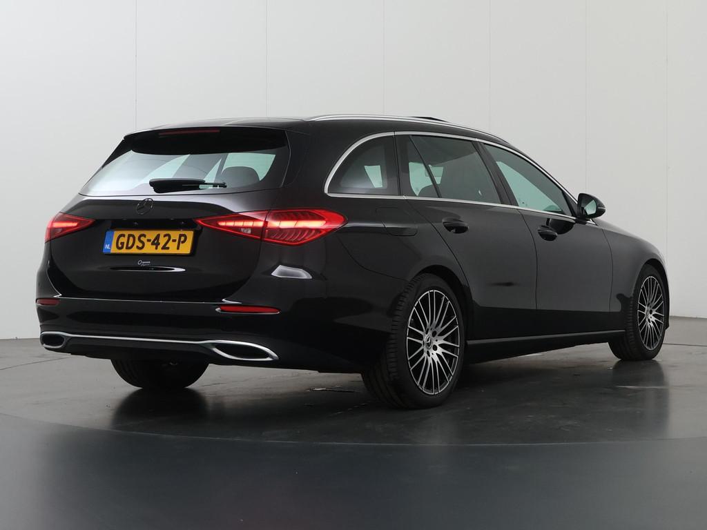Mercedes-Benz C-klasse Estate 180 Luxury Line Panoramadak |, Auto's, 4 cilinders, Zwart, Origineel Nederlands, 170 pk