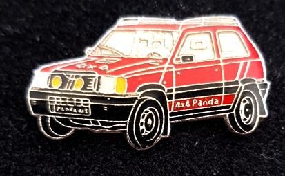 Fiat 4 x 4 Panda pin, Verzenden, Nieuw, Transport, Speldje of Pin