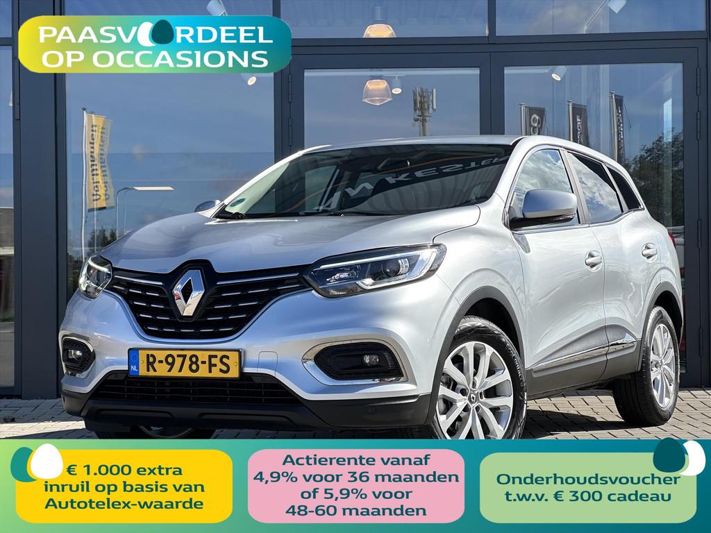 RENAULT Kadjar TCe 140pk GPF Intens | Trekhaak | Nav. | Cam., Keurmerk '100% Onderhouden', Gebruikt, 4 cilinders, Bedrijf