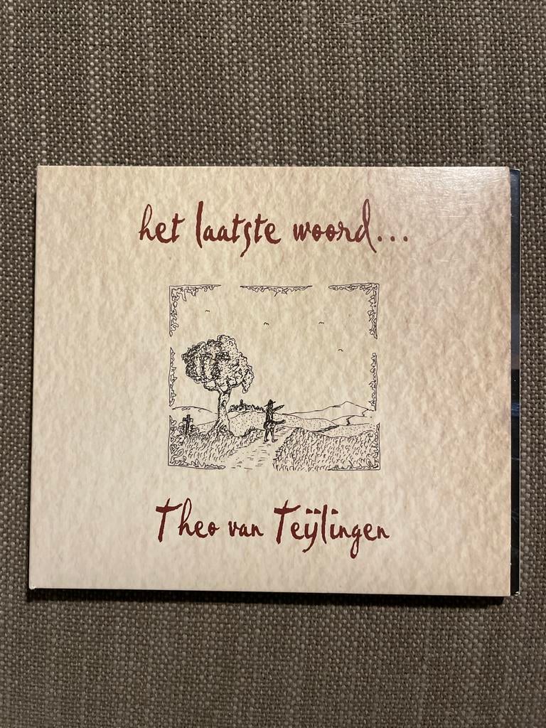 Het laatste woord... - cd Theo van Teijlingen, Ophalen of Verzenden, Zo goed als nieuw