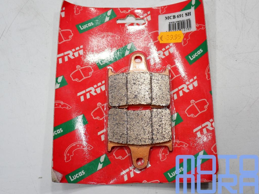 TRW MCB691 remblokken Suzuki GSXR 600 750 k4 k5 GSXR 1000 k1, Motoren, Onderdelen | Suzuki, -, -, Nieuw, Ophalen of Verzenden