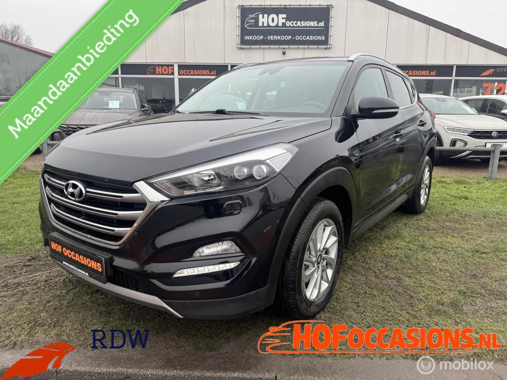 Hyundai Tucson 1.6 T-GDi Premium STOELVERW/ELEC. ACHTERKLEP, Voorwielaandrijving, Stof, Gebruikt, 1591 cc