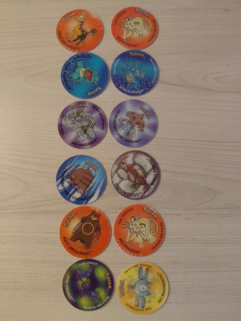 Pokemon flippo's, Ophalen of Verzenden, Losse flippo's