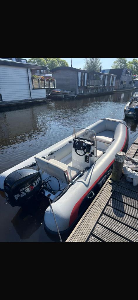 Zeer nette silva rib, Watersport en Boten, Gebruikt, Benzine, Minder dan 70 pk, Overige materialen