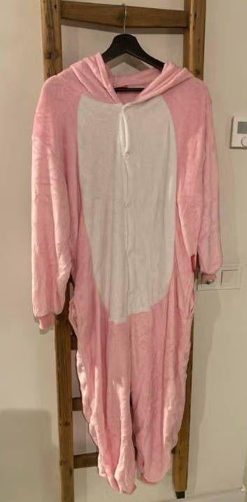 Roze feest varken Onesie - Carnaval Maat S, Carnaval, Ophalen of Verzenden, Maat 36 (S), Onbekend