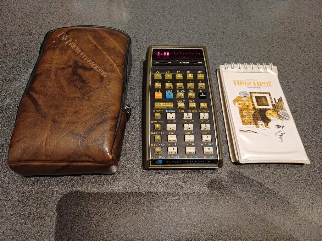 Hewlett Packard HP 67 Scientific Calculator, Ophalen, Gebruikt