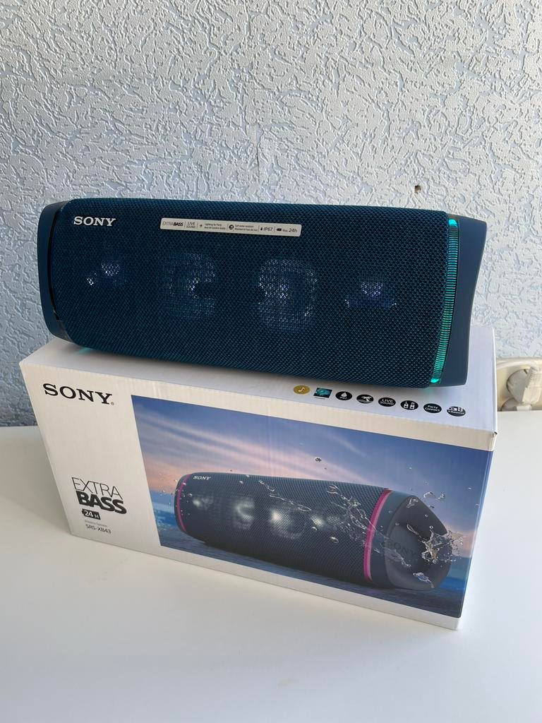 Sony XB43 Draagbare Bluetooth Speaker, Overige typen, Ophalen of Verzenden, Zo goed als nieuw, Sony