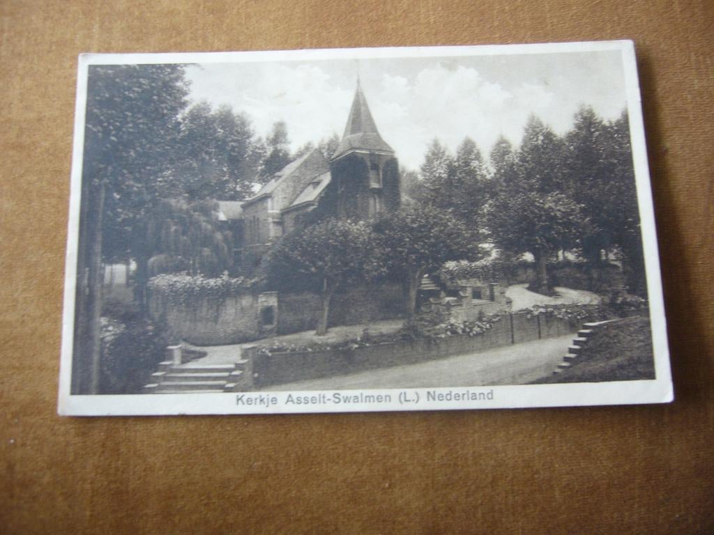 ASSELT - SWALMEN L-.  =  KERKJE   1942, Ophalen of Verzenden, 1940 tot 1960, Gelopen, Noord-Brabant