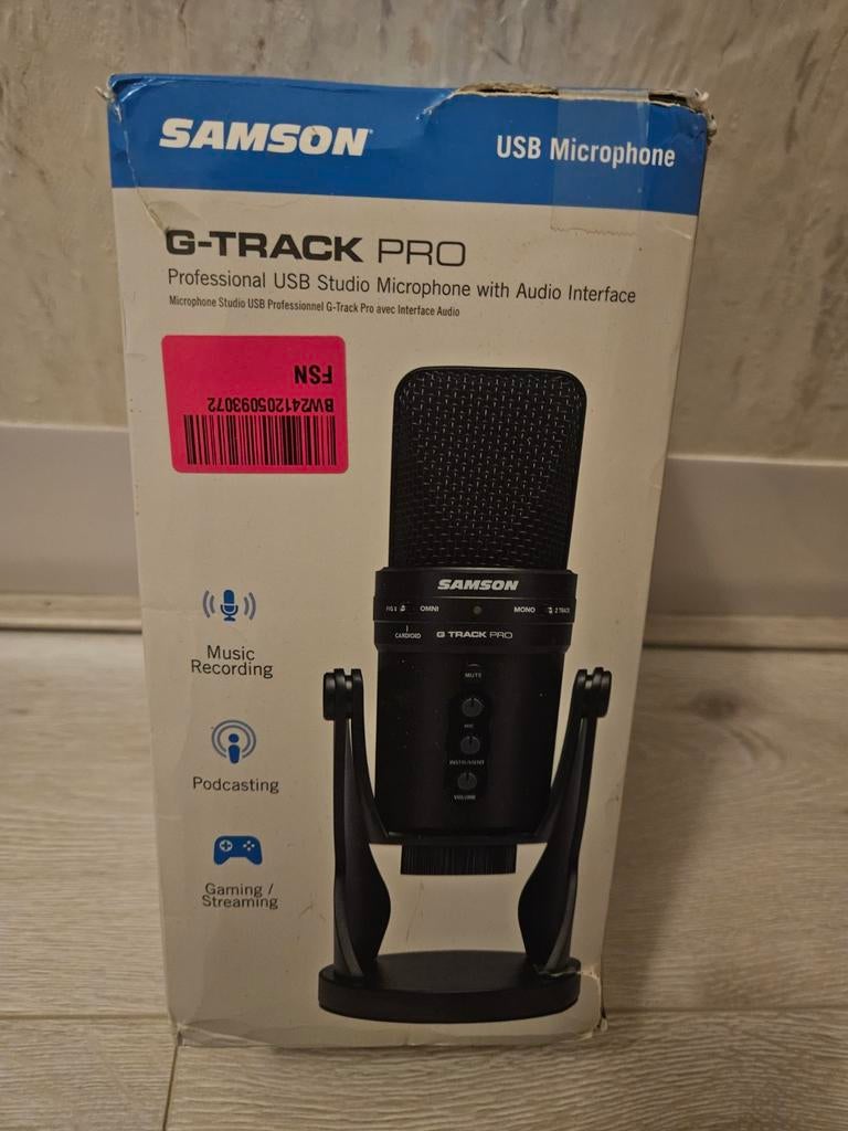 G TRACK PRO, Ophalen of Verzenden, Nieuw, Studiomicrofoon
