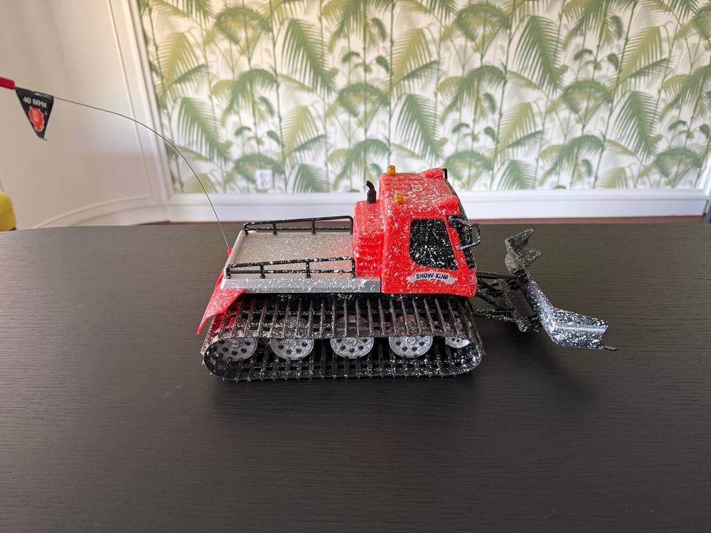 Radiografische sneeuwschuiver met opzetstukken, Ophalen of Verzenden, Zo goed als nieuw