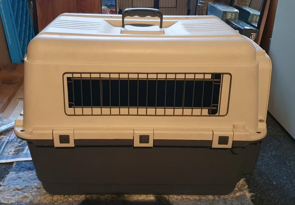 AniOne transportbox medium hond of kat 15 kilo, Ophalen, Zo goed als nieuw