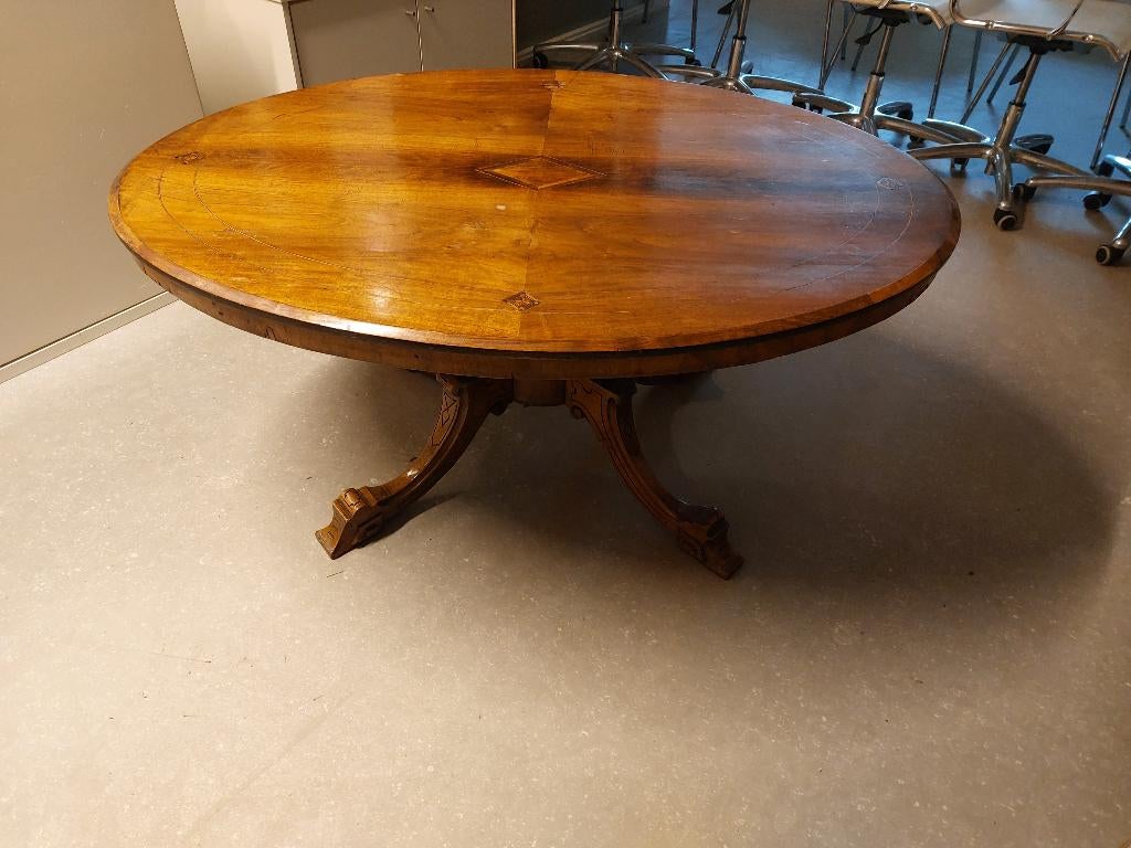 prachtige antieke engelse salontafel ( 500911), Ophalen of Verzenden