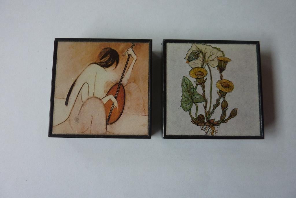 2x Camille International Black Trinket Box, Ophalen of Verzenden