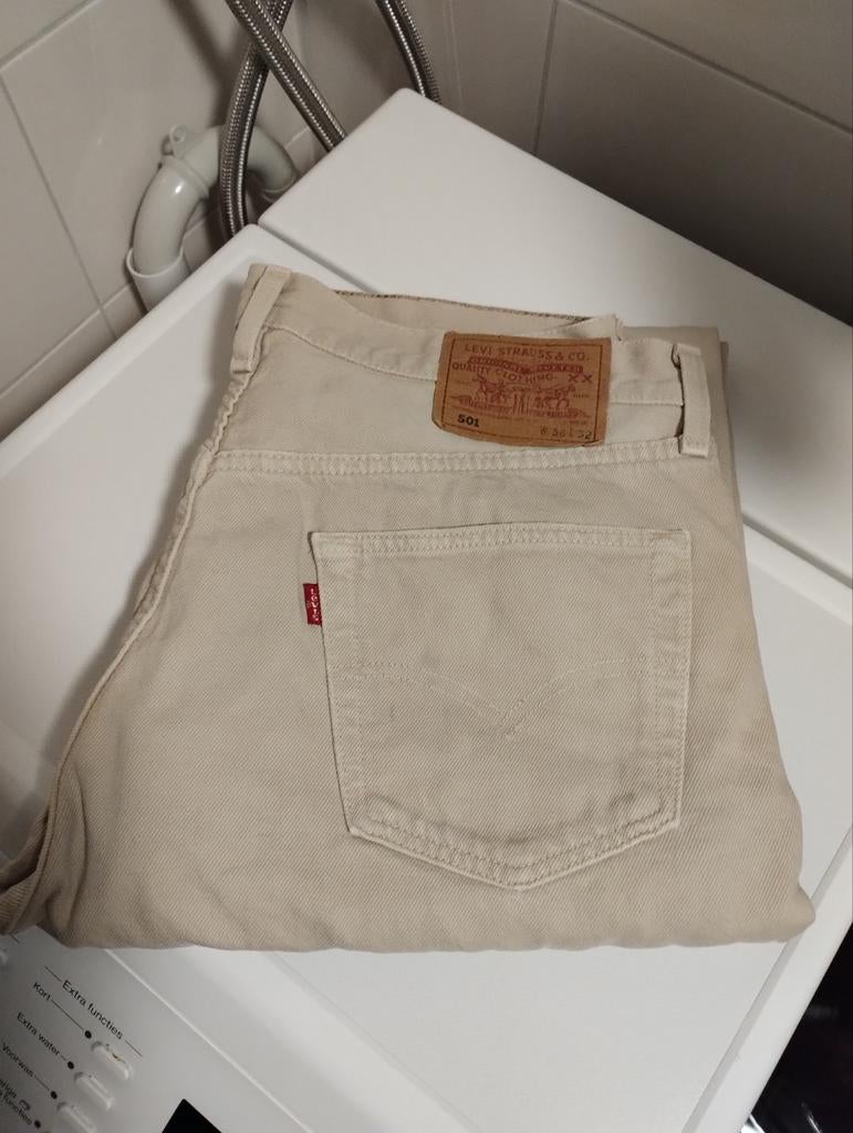 Vintage Levi's 501 jeans maat W36/L32, Kleding | Heren, Spijkerbroeken en Jeans, Ophalen of Verzenden