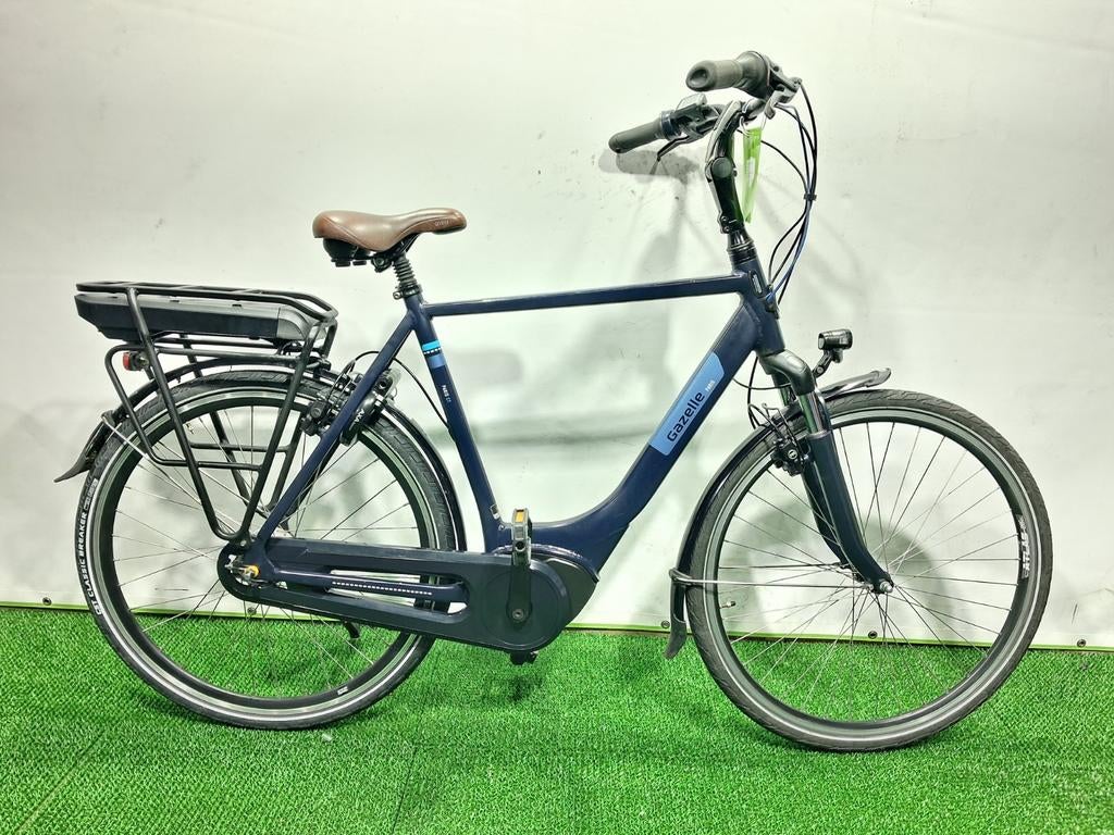 Gazelle paris C7 bosch 400wh elektrische heren fiets 61cm, Ophalen, Zo goed als nieuw