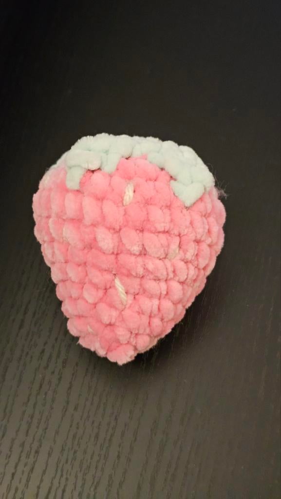 Schattige gehaakte kawaii aardbei knuffel, Ophalen, Nieuw, Overige typen