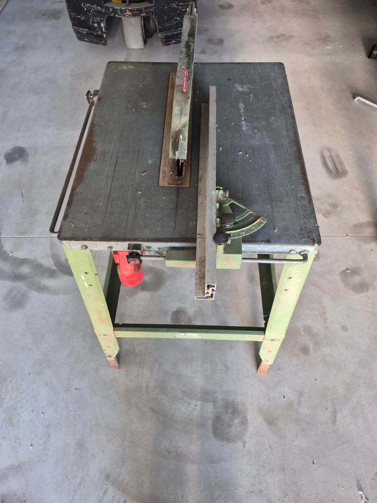 Elektra Beckum zaagtafel 220 volt, Ophalen