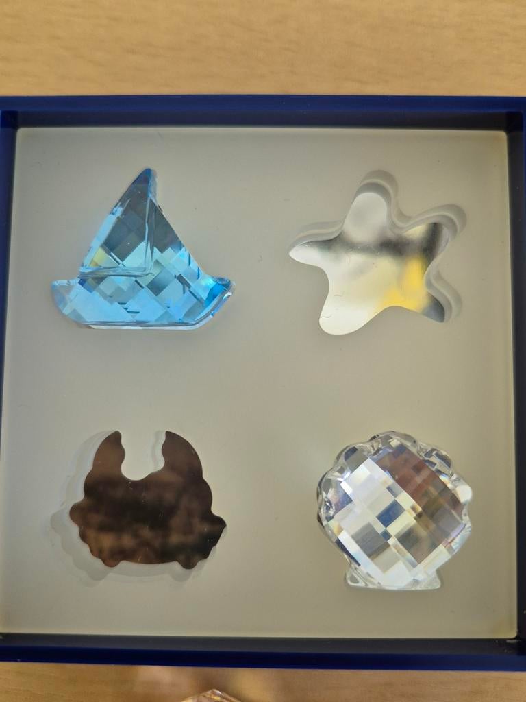 Swarovski incomplete set zeedieren, Verzamelen, Swarovski, Figuurtje, Ophalen of Verzenden