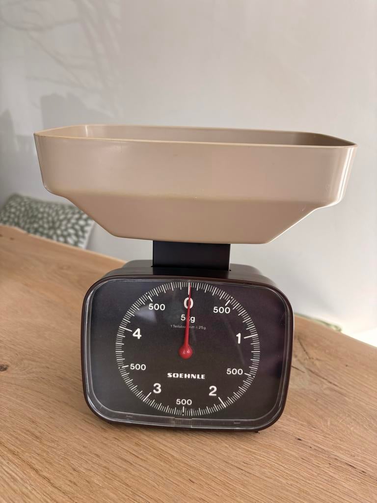 Balanza gramera de cocina digital Soehnle Vintage Style pesa hasta 5kg