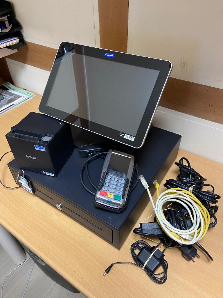 Booq/Dish kassasysteem compleet, Ophalen