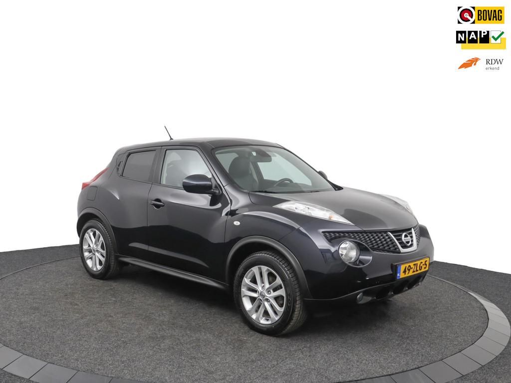 Nissan Juke 1.6 DIG-T Tekna All-Mode I AUTOMAAT I LEER I TRE, Euro 5, 1618 cc, Zwart, 728 kg