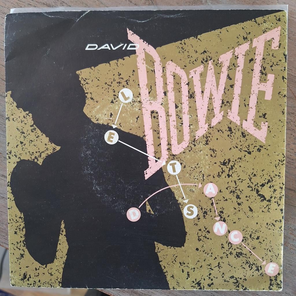 David Bowie Let's dance, Cd's en Dvd's, Vinyl Singles, Ophalen of Verzenden, Zo goed als nieuw, 7 inch, Single