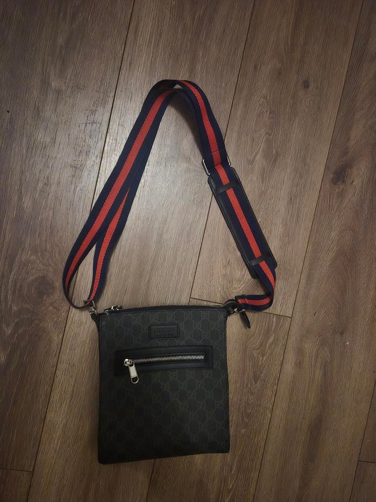 Gucci messenger bag, Sieraden, Tassen en Uiterlijk, Tassen | Schoudertassen, Ophalen of Verzenden, Nieuw, Zwart