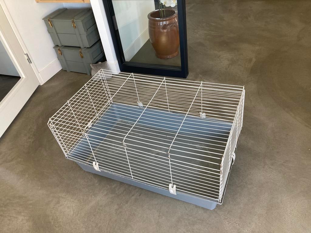 Gratis afhalen: binnenhok 94x56x45cm, Dieren en Toebehoren, Knaagdieren en Konijnen | Hokken en Kooien, Kooi, Gebruikt, Konijn