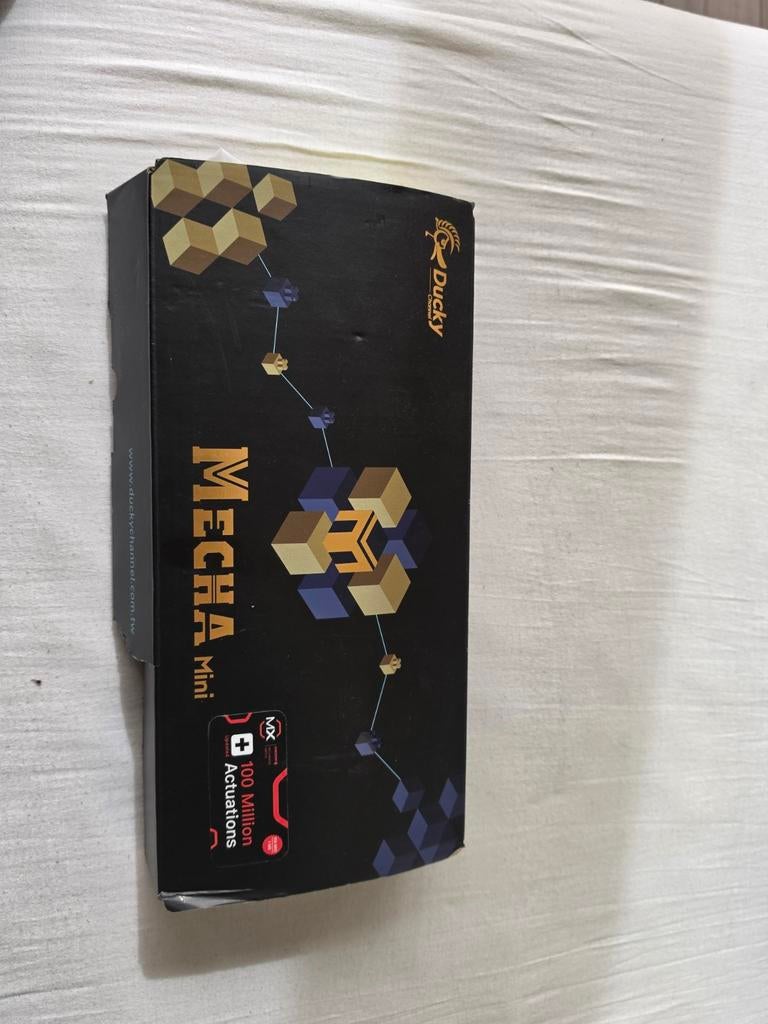 Ducky Mecha Mini Mechanisch Blue Cherry MX, Gaming toetsenbord, Ophalen of Verzenden, Zo goed als nieuw, Qwerty