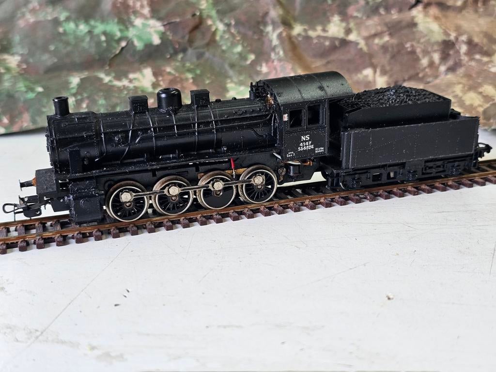 Modeltrein Ho piko NS stoomlokomotief met tender, NS, Gelijkstroom, Locomotief, Piko