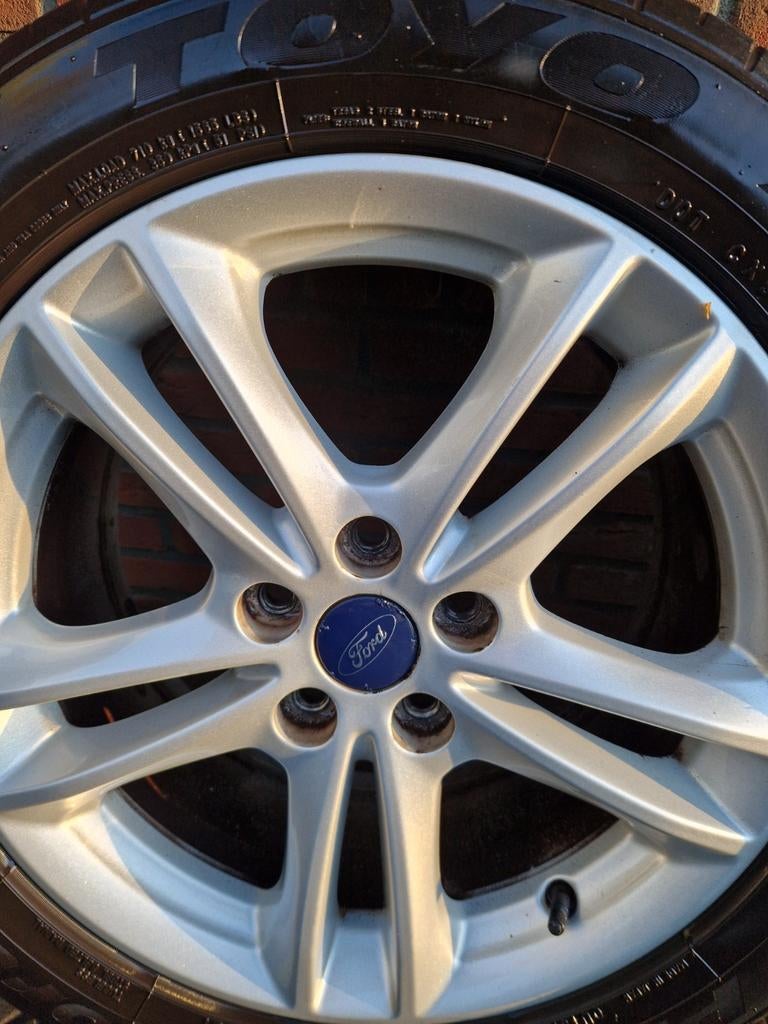 mooie velgen ford 5 gaats. ventielen met sensor, Ophalen, Gebruikt, Velg(en), 16 inch