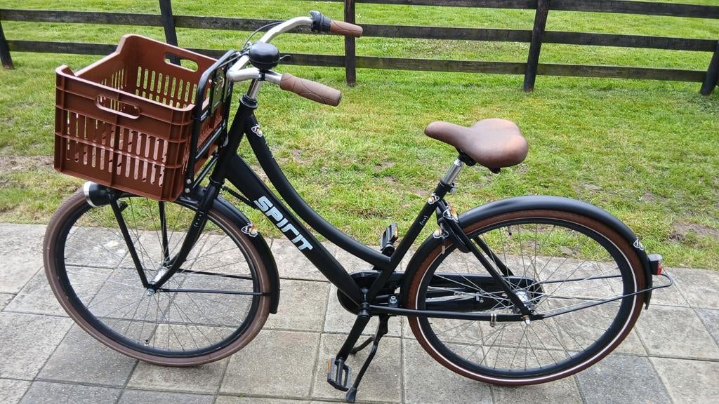 dames fiets 28inch spirit, Ophalen, 47 tot 50 cm, Versnellingen, Zo goed als nieuw