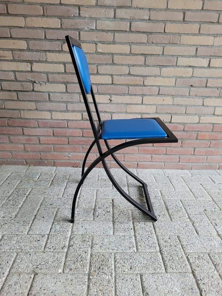 Laatste kans - Memphis - KFF set van 4 - van €500 voor €200, Ophalen, Info@cubran.nl, Cubran Vintage & Design, Zwart