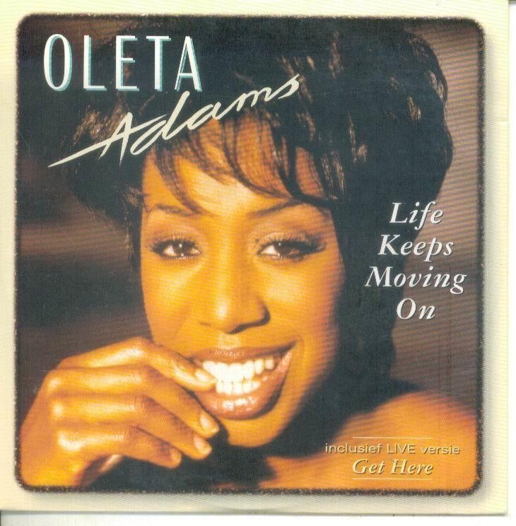 cd-single van Oleta Adams - Life keeps moving on, Ophalen of Verzenden, Zo goed als nieuw, Pop