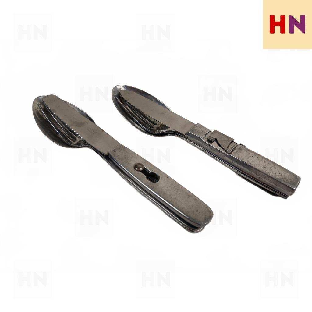 Twee Duits Militair bestek sets - 2de Wereldoorlog, Verzamelen, Ophalen, Landmacht, Duitsland, Overige typen