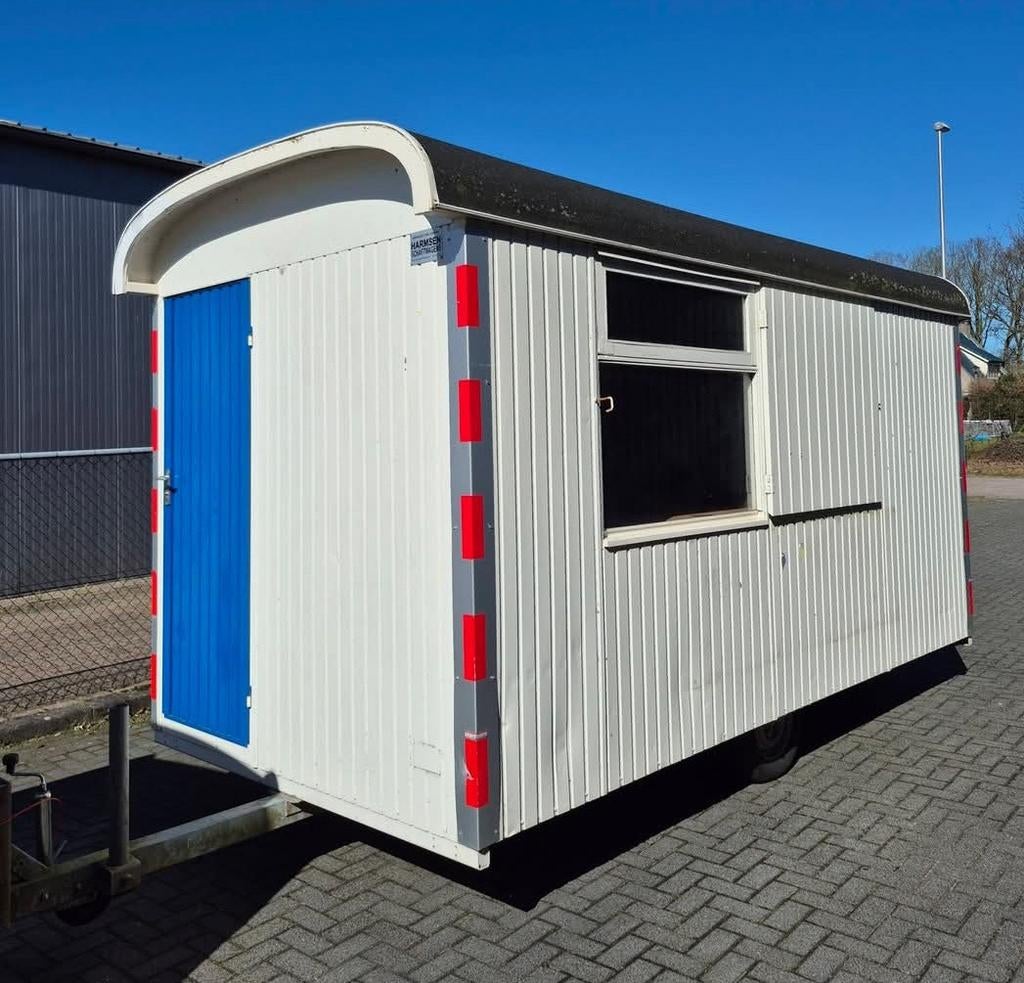 Prachtige schaftwagen/werkplek/atelier/pipowagen/bouwkeet, Ophalen