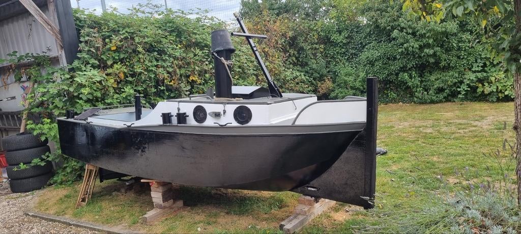 Sleepboot  duwboot, Ophalen, 50 pk of meer, Diesel, Polyester