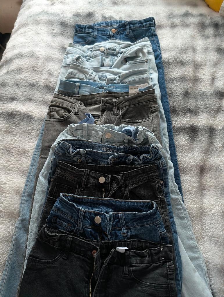 10 broeken maat 164 / XXS petite – pakket, Ophalen, Overige kleuren, Zo goed als nieuw, Maat 34 (XS) of kleiner