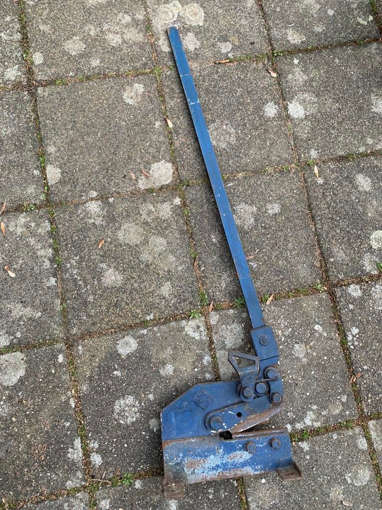 Metaalknipper plaatschaar, Ophalen, Gebruikt