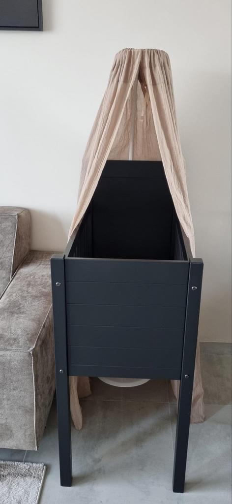 Kidsmill Noa Wieg Mat Zwart - Windmill wieg, Kinderen en Baby's, Babywiegjes en Ledikanten, Ophalen, Zo goed als nieuw, Wieg