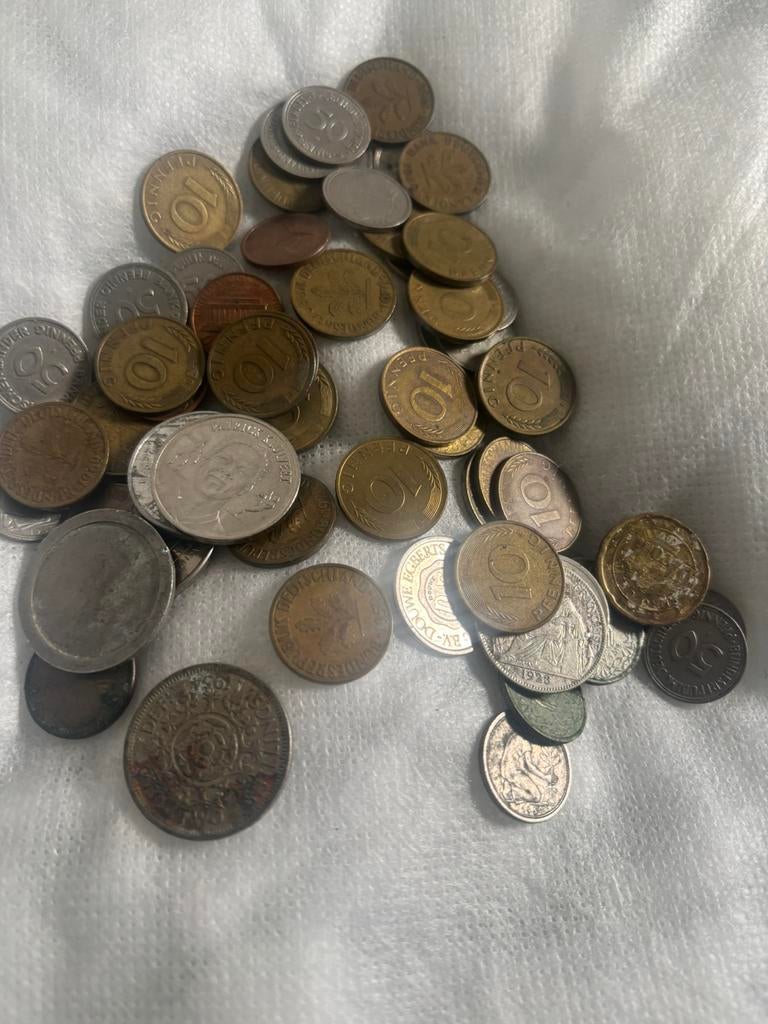 Munten, Postzegels en Munten, Verzenden, Buitenland, Munten