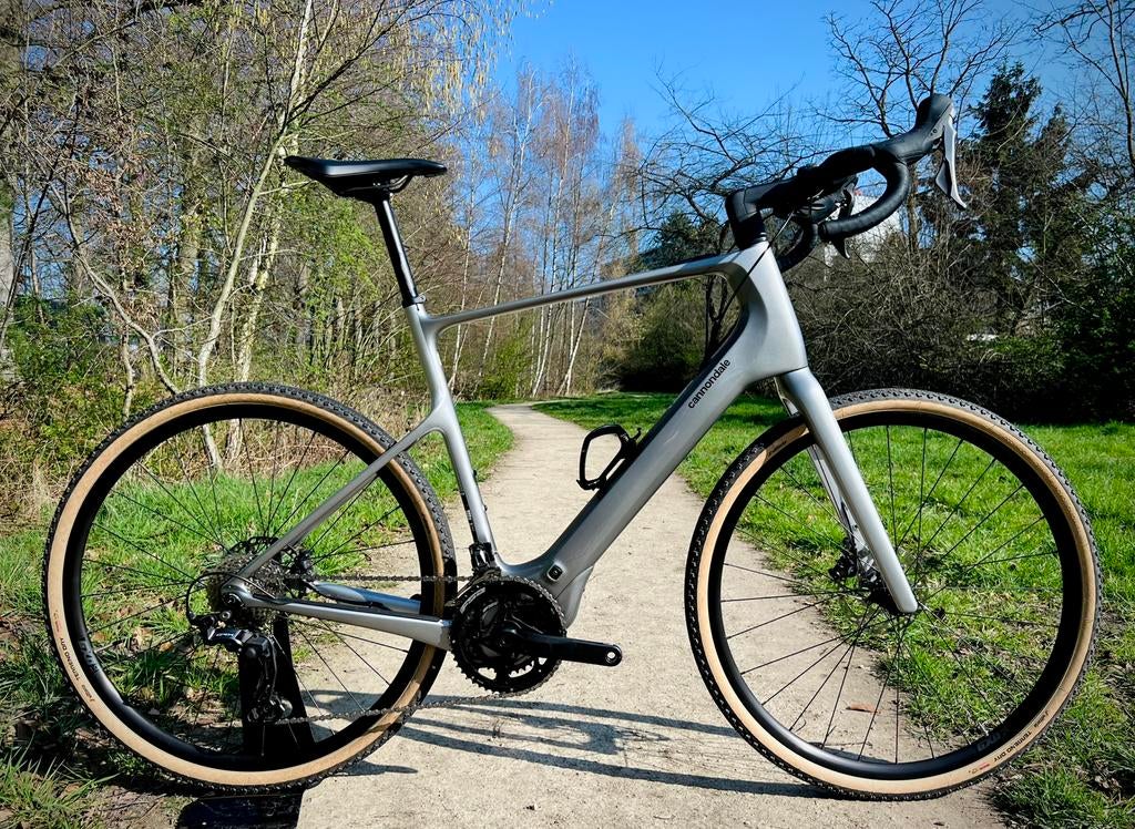 Electrische Cannondale Synapse NEO Gravel/Race GRX 12s Disc, Carbon, Heren, Zo goed als nieuw, 57 tot 61 cm