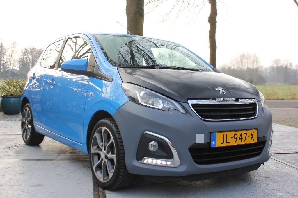MOOIE PEUGEOT 108 , Apk tot 2027.!! INRUIL MOGELIJK, Auto diversen, Ophalen, Blauw, Handgeschakeld, 1000 cc