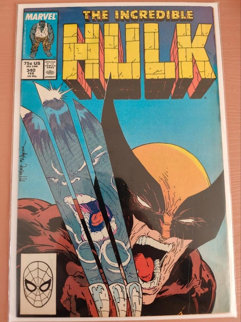 Incredible Hulk #340 (1988), Eén comic, Amerika, Ophalen of Verzenden, Zo goed als nieuw